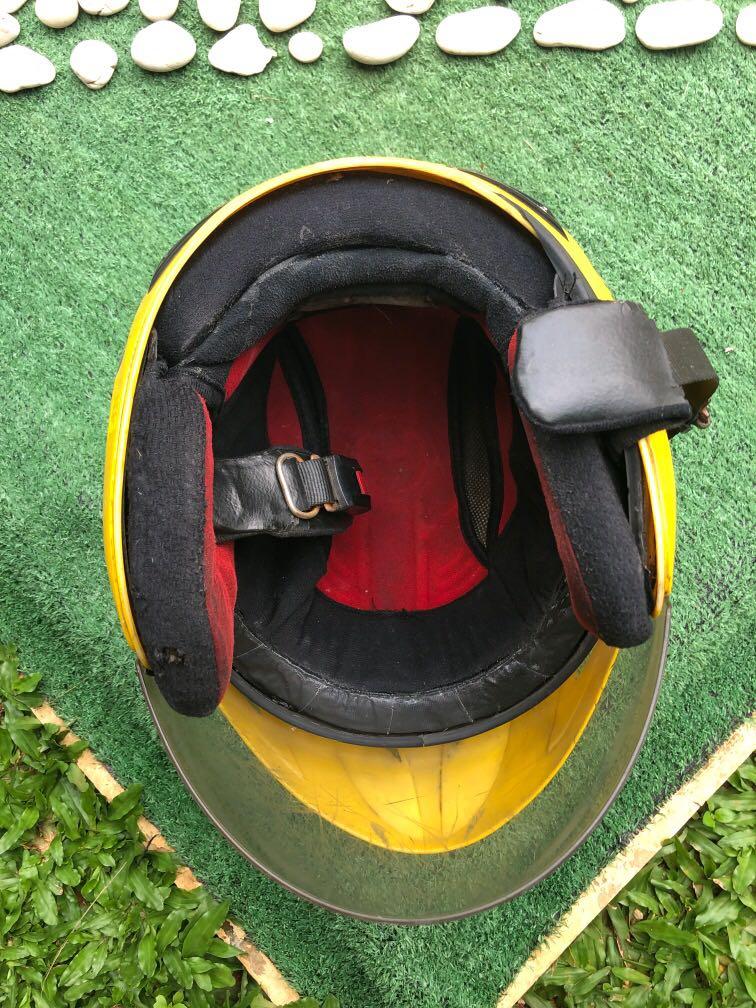 SALE Helm MDS half face ukuran M ringan, Motor di Carousell