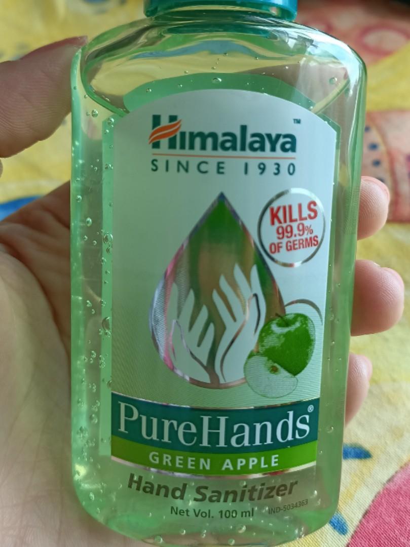 Ready Stock Himalaya Hand Sanitizer Green Apple 100ml Health Beauty Hand Foot Care On Carousell