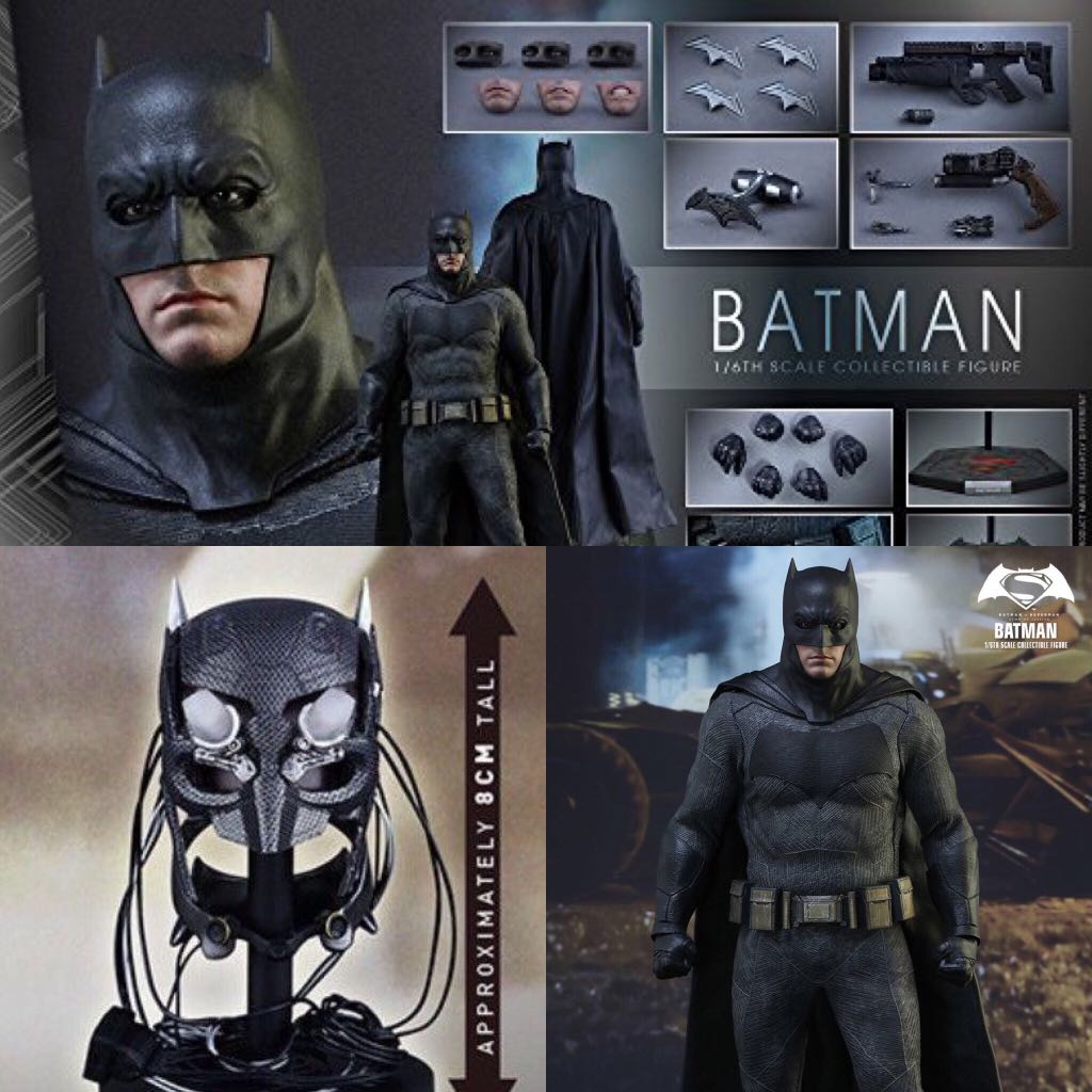 Hot Toys BVS Batman Tech Cowl, Hobbies & Toys, Toys & Games on Carousell