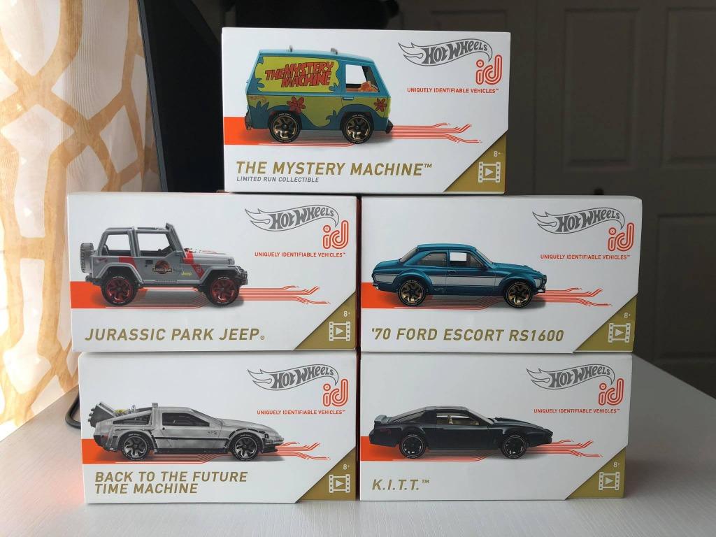 hot wheels id back to the future time machine