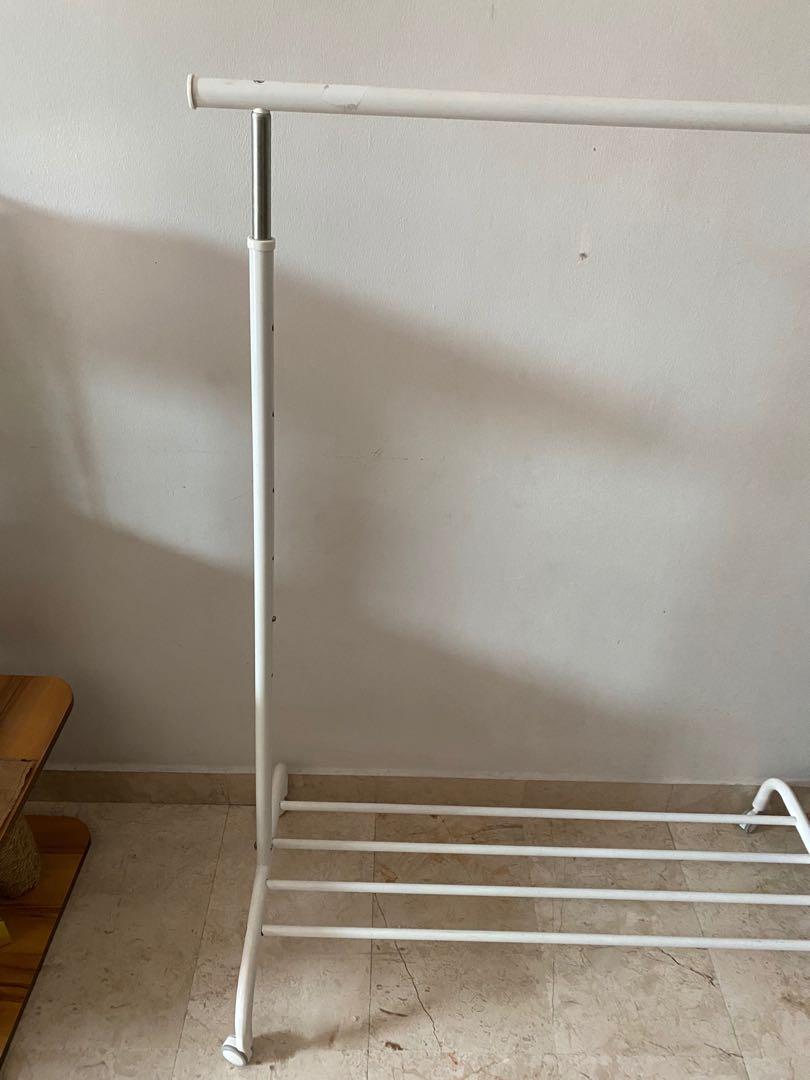 Ikea clothing rack, Furniture & Home Living, Furniture, Shelves
