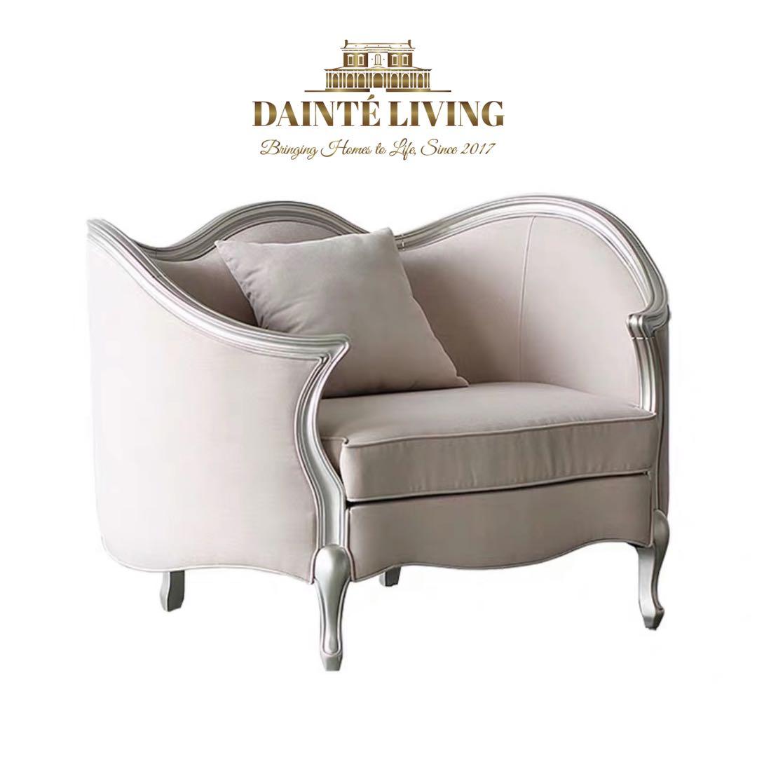 JOY Modern French Luxury Armchair/Chair Bespoke, Furniture & Home