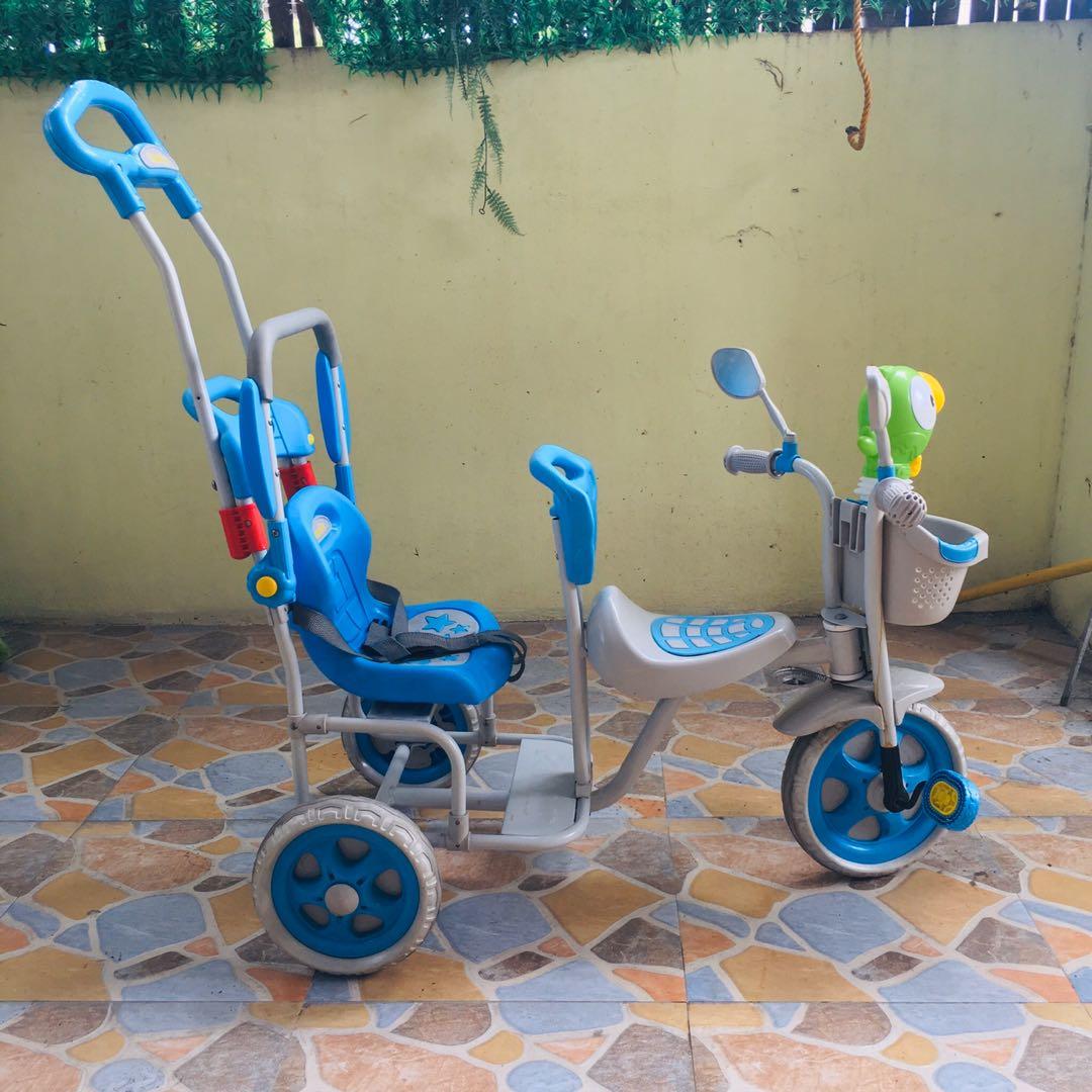 Kids Tandem Bike Kids Double Bike Hobbies Toys Toys Games