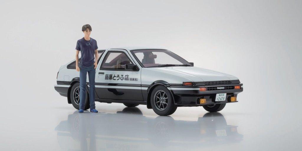 Kyosho 1 18 Toyota Ae86 頭文字d Initial D Porject D Final Version 藤原拓海托海ae 86 玩具 遊戲類 玩具 Carousell