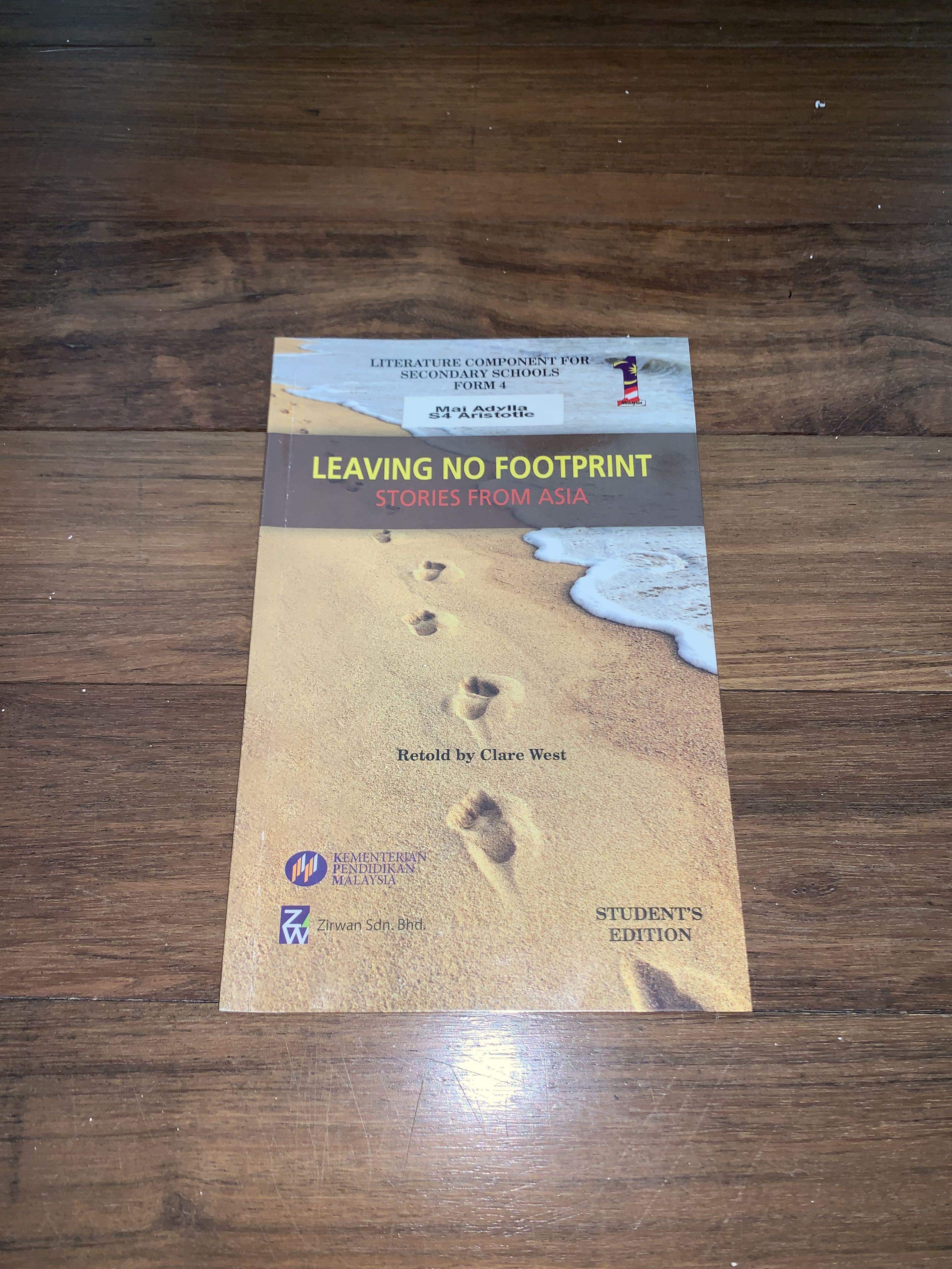 Leaving No Footprint Form 4 Textbooks On Carousell