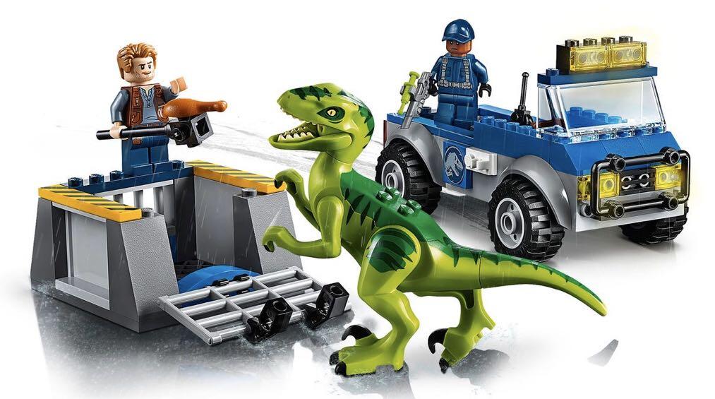 LEGO JURASSIC WORLD Raptor Rescue Truck 10757 Hobbies Toys