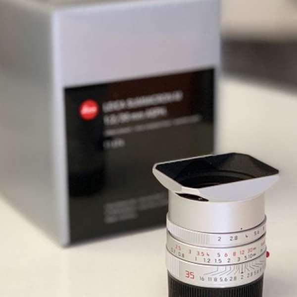 Leica Summicron-M 35mm f/2 ASPH Lens (Silver) 11674 B&H Photo