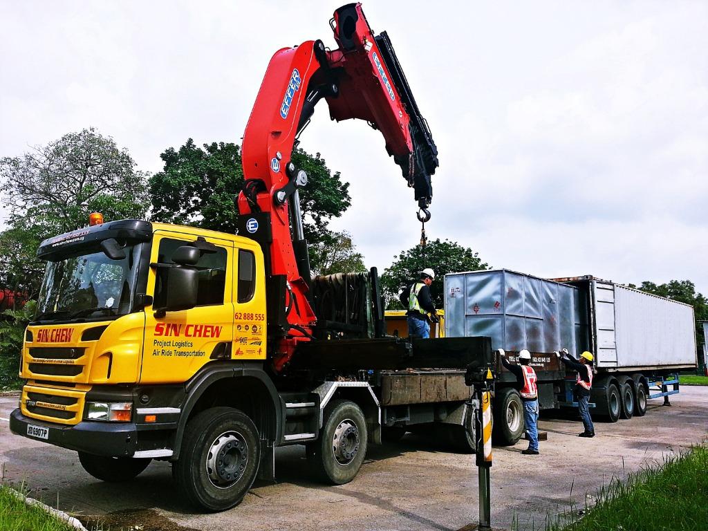 Lorry Crane for Sale!, Cars, Commercial Vehicles, Used on Carousell