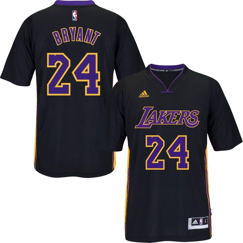 Los Angeles Lakers jersey Hollywood Nights Kobe Bryant 24