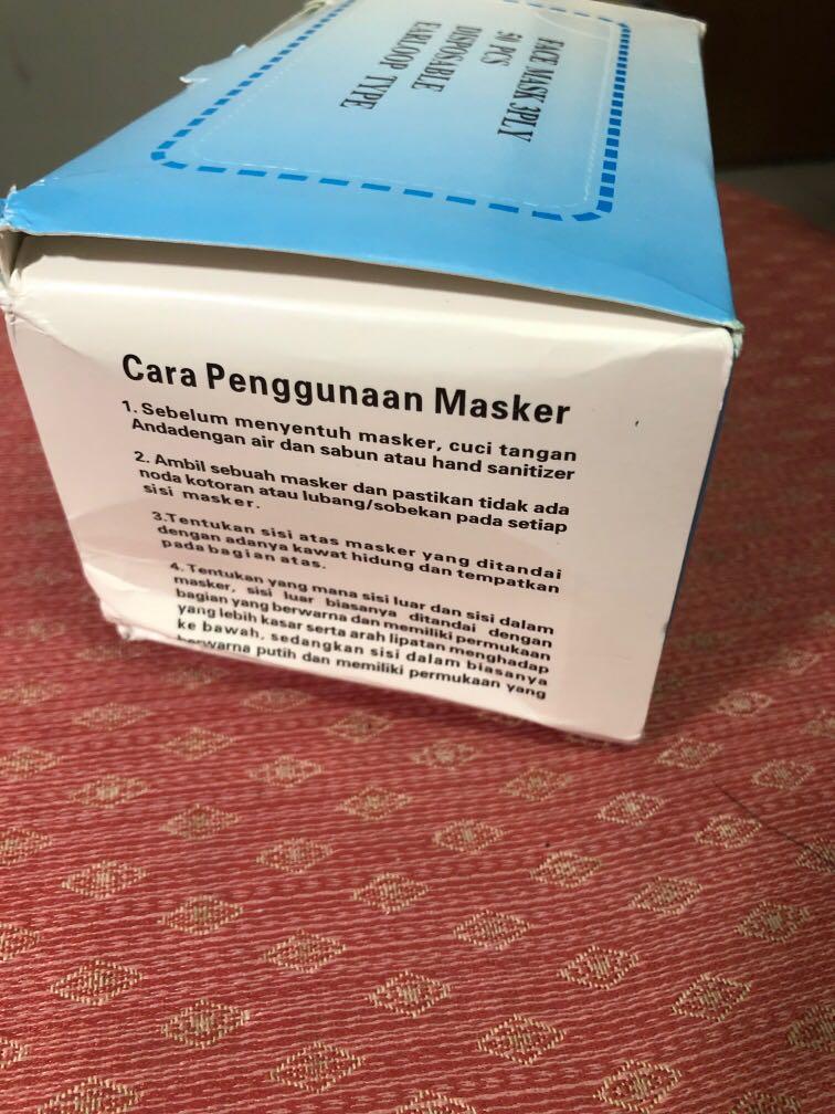 Lotus Face Mask 3ply Disposable Earloop Type Everything Else