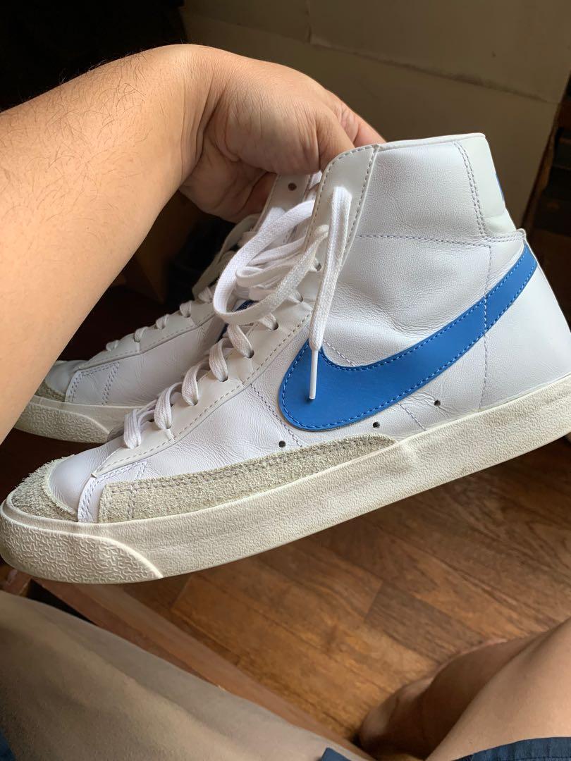 Nike blazer mid '77 vntg - pacific on sale blue/sail-white