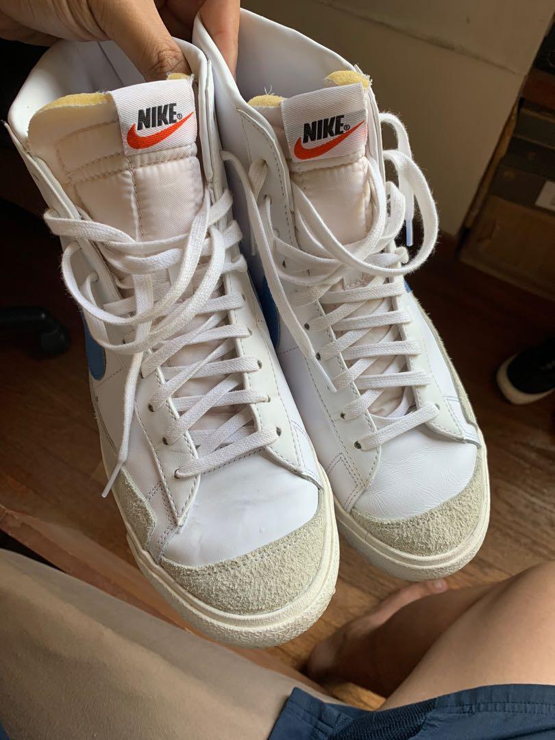 Nike Blazer Mid Vntg 77 Pacific Blue Sail Men s Fashion Footwear