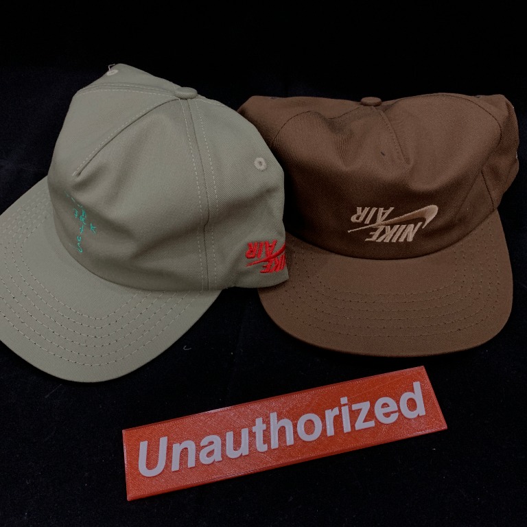 Nike x Travis Scott Cap (BROWN), Men's Fashion, Watches