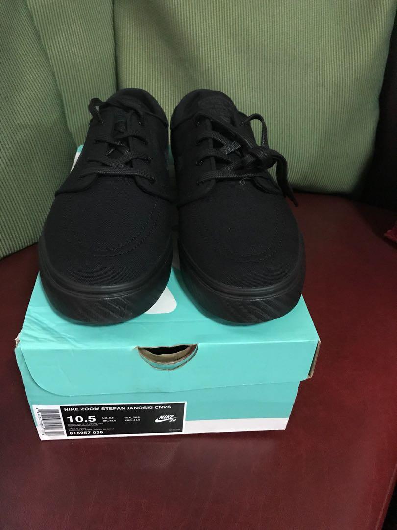 Nike ZOOM stefan janoski triple black 