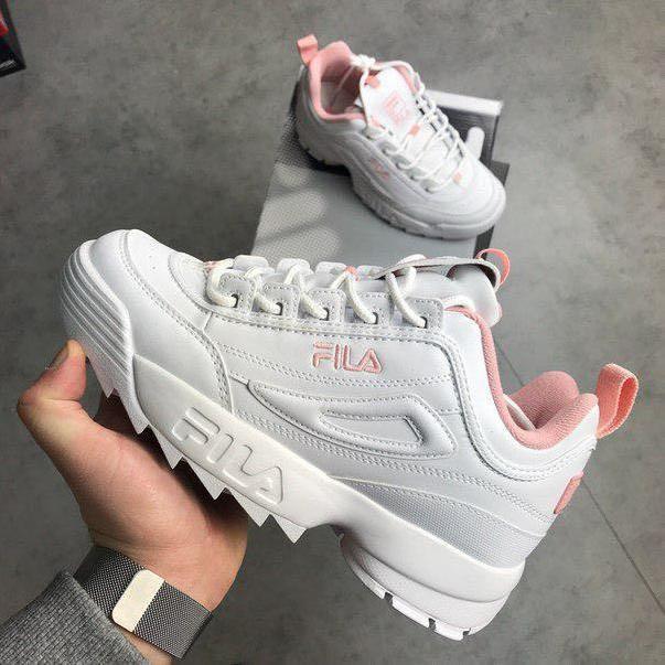 Fila disruptor 2 pink white cheap