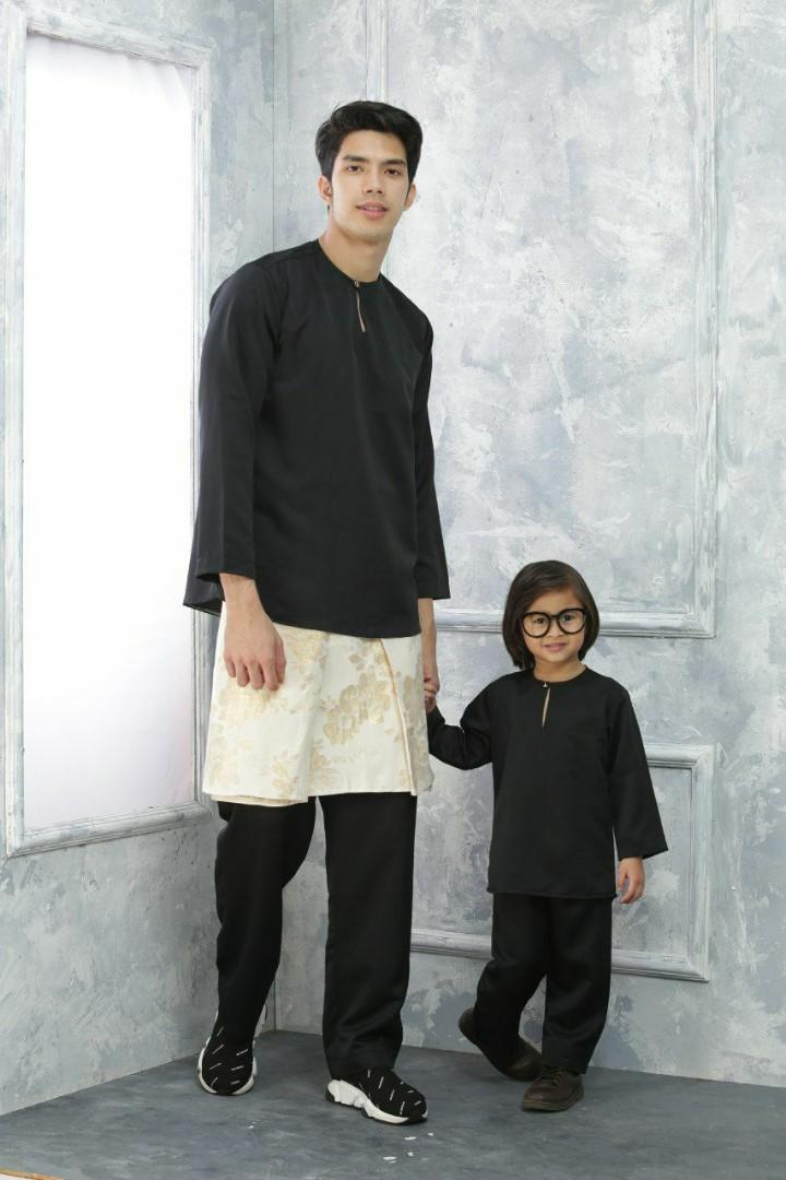 Pre Order Baju Melayu Teluk Belanga Kerabat Adult Kids Women S Fashion Muslimah Fashion On Carousell