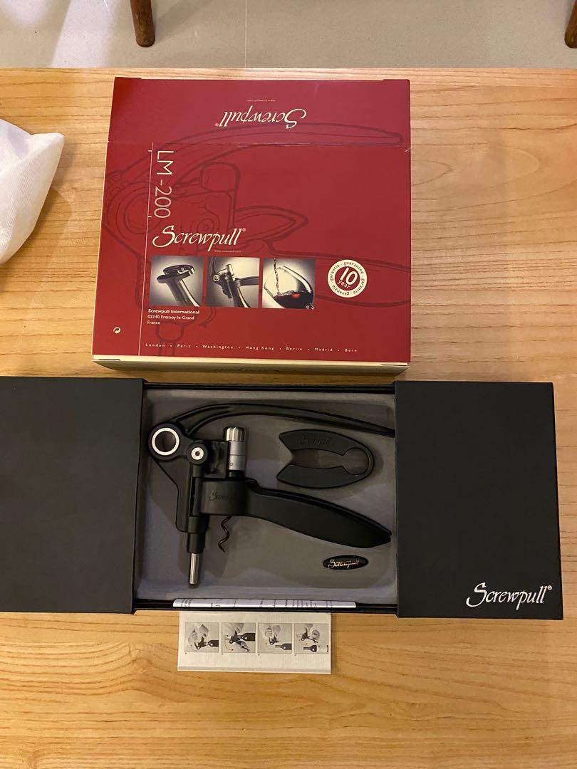 Screwpull Lever Model LM200 with Foilcutter, Furniture & Home Living