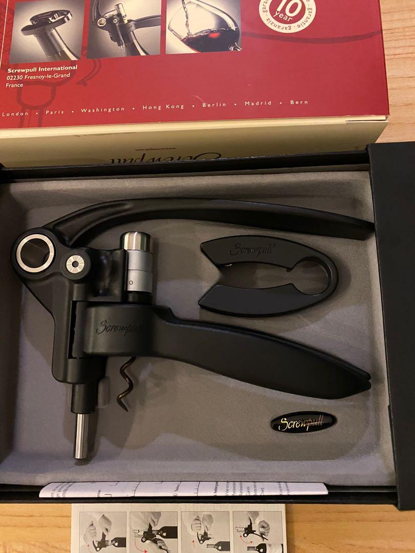 Screwpull Lever Model LM200 with Foilcutter, Furniture & Home Living