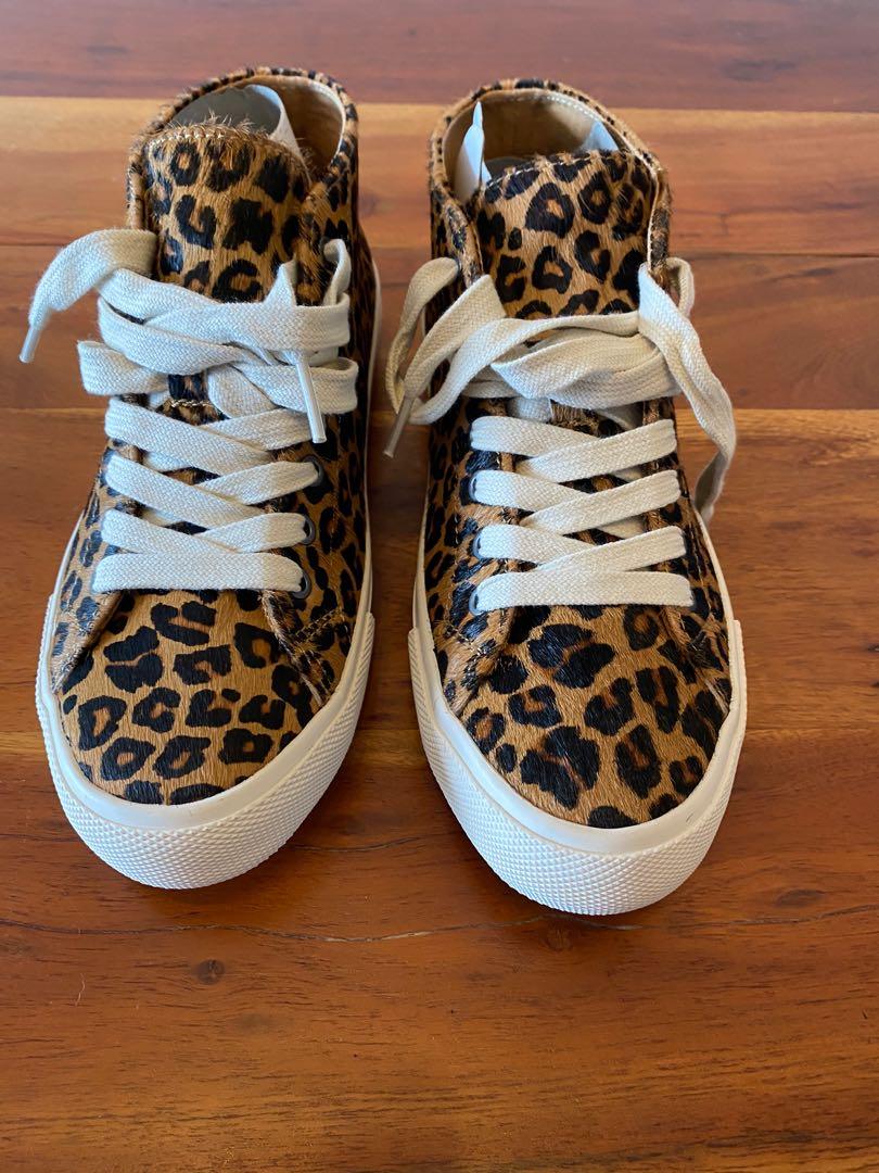 womens leopard print sneakers