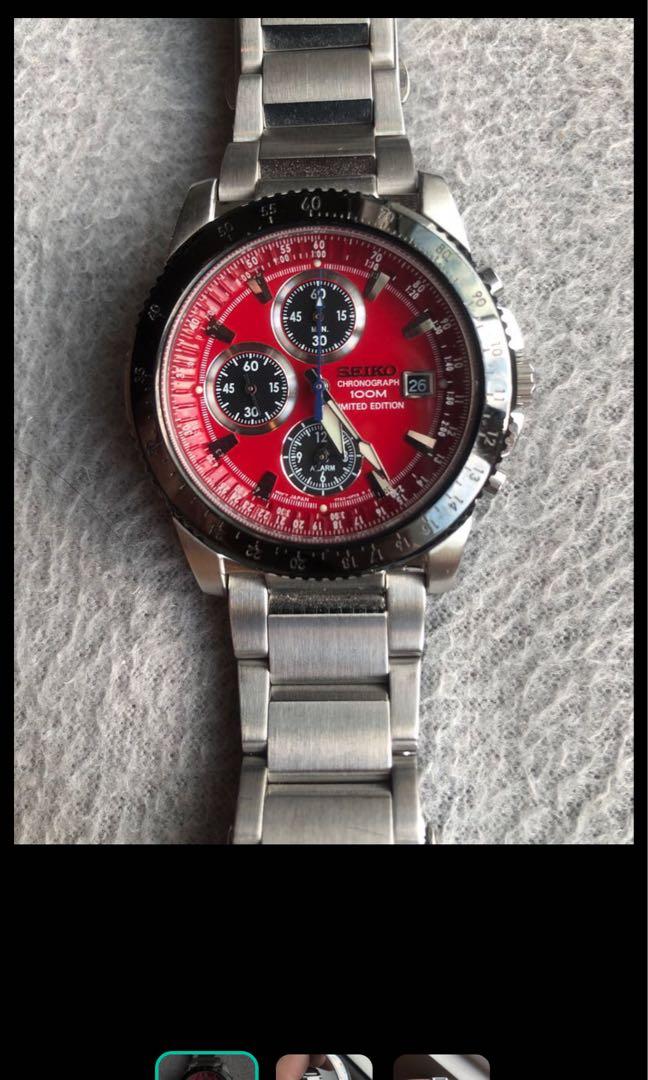 Seiko chronograph limited edition, Men's Fashion, Watches & Accessories,  Watches on Carousell