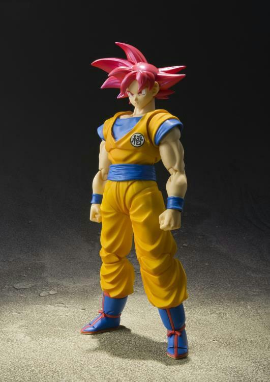Shf super saiyan god goku deals