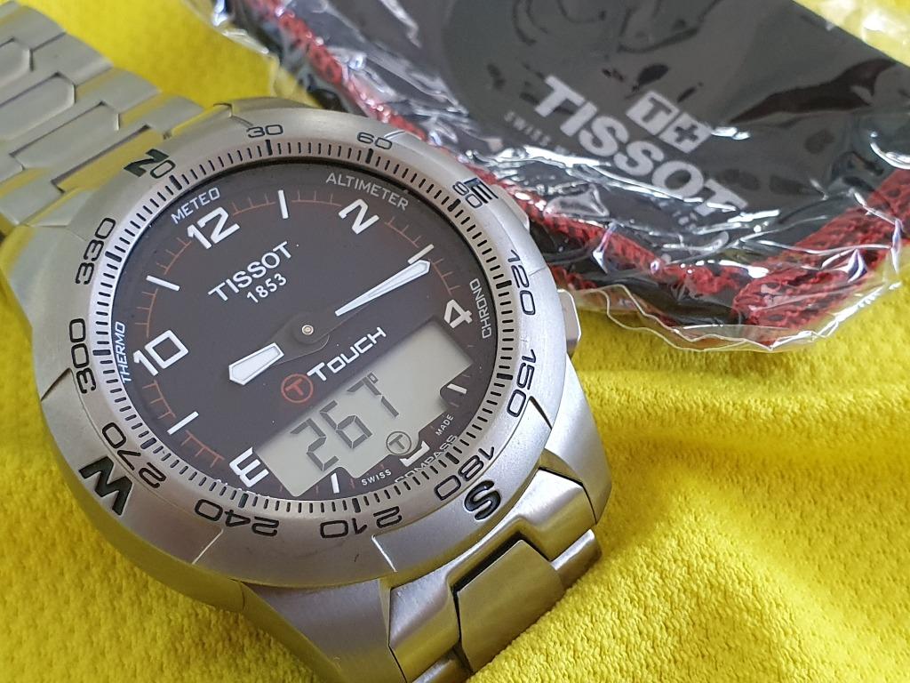 tissot touch titanium price