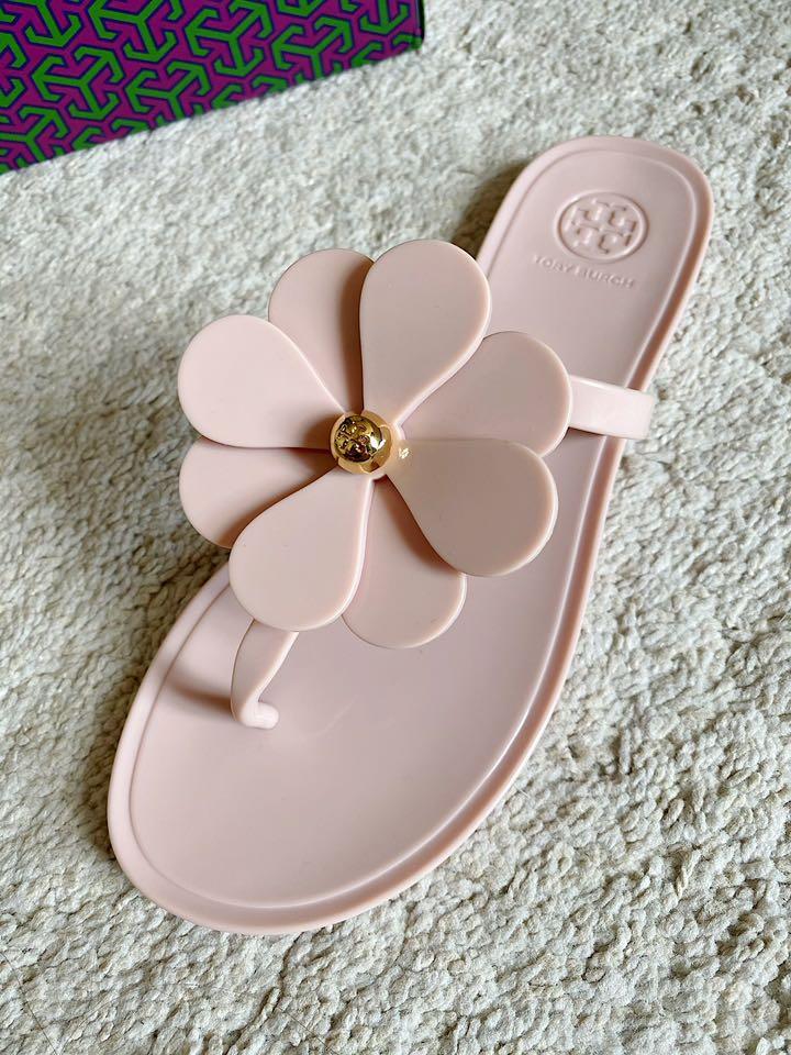 Tory Burch Flower Jelly Sandals