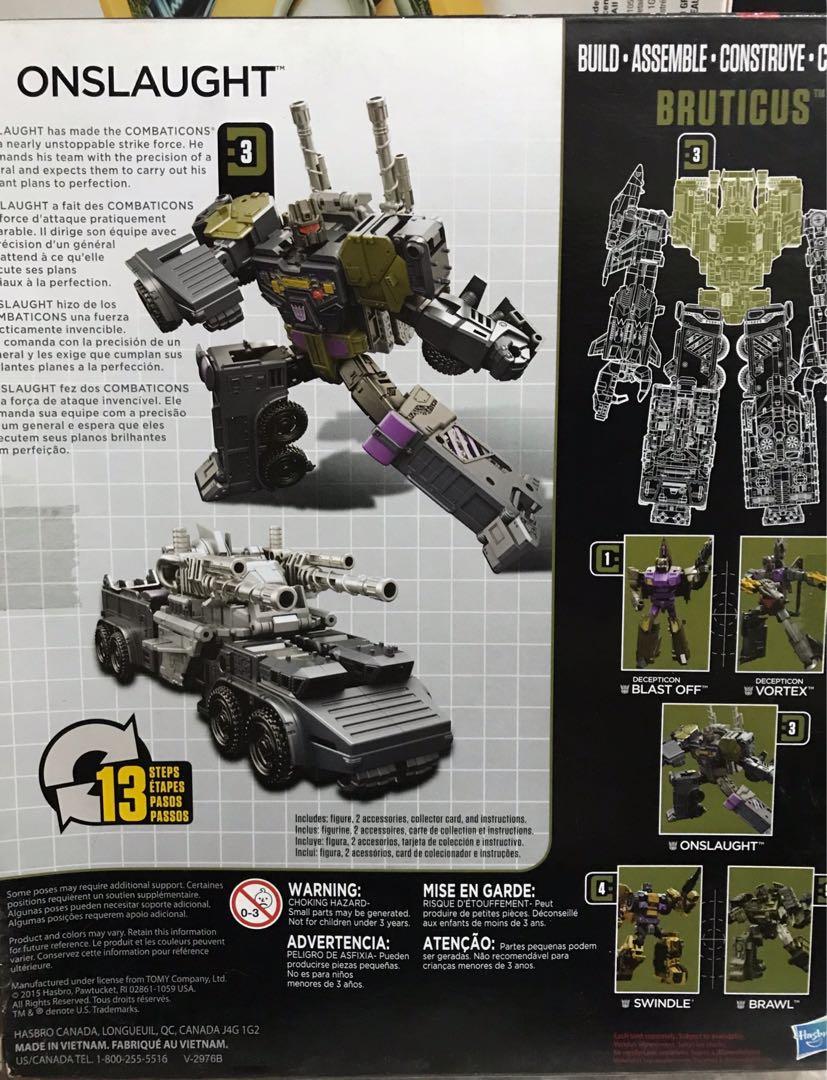 Transformers Onslaught (Category: Action & Battle Toys) located in San Fernando. Submitted by collecatoy (Listing ID 278135490, Image 2). Description: .