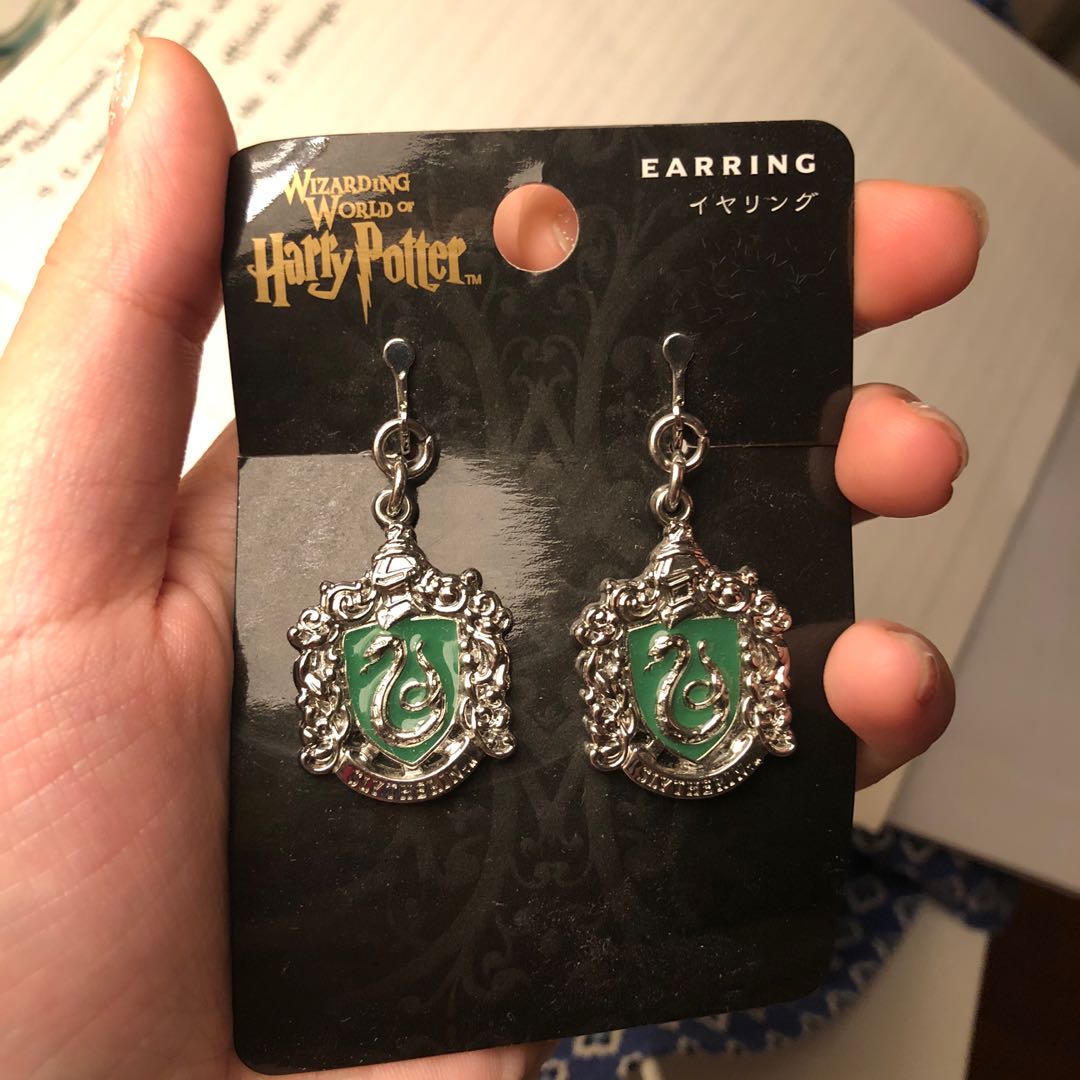 Harry potter discount clip on earrings