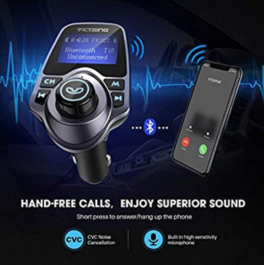 Victsing t11 cheap bluetooth fm transmitter