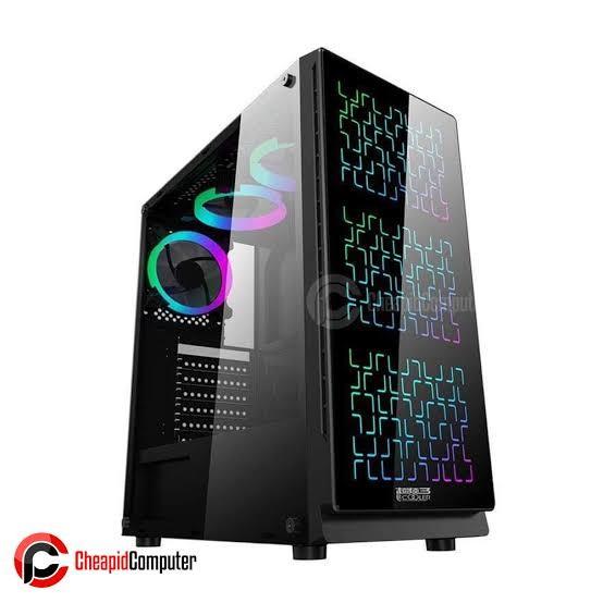 Vikings Shield VKS30 Tempered Glass Gaming PC Case Chassis, Computers
