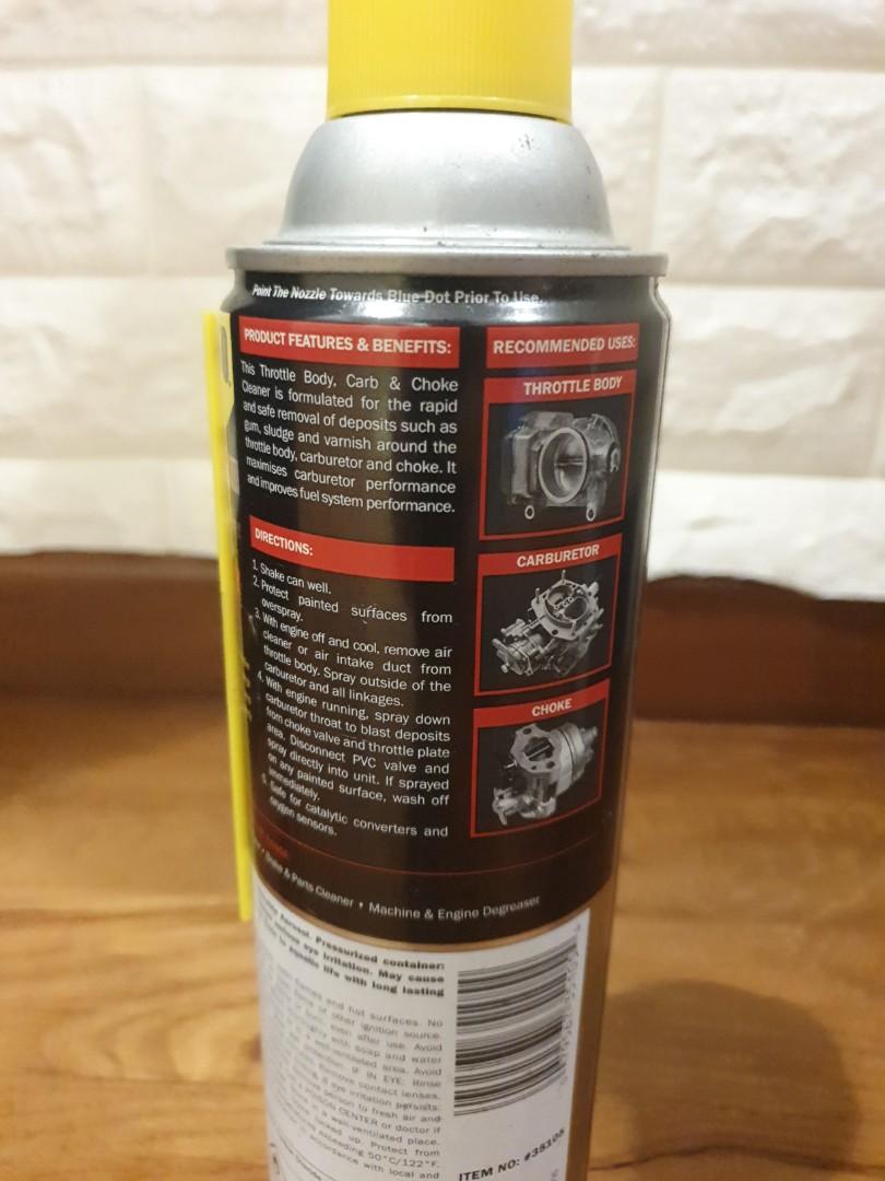 WD40 Throttle body/carb/choke cleaner, Car Accessories, Accessories on