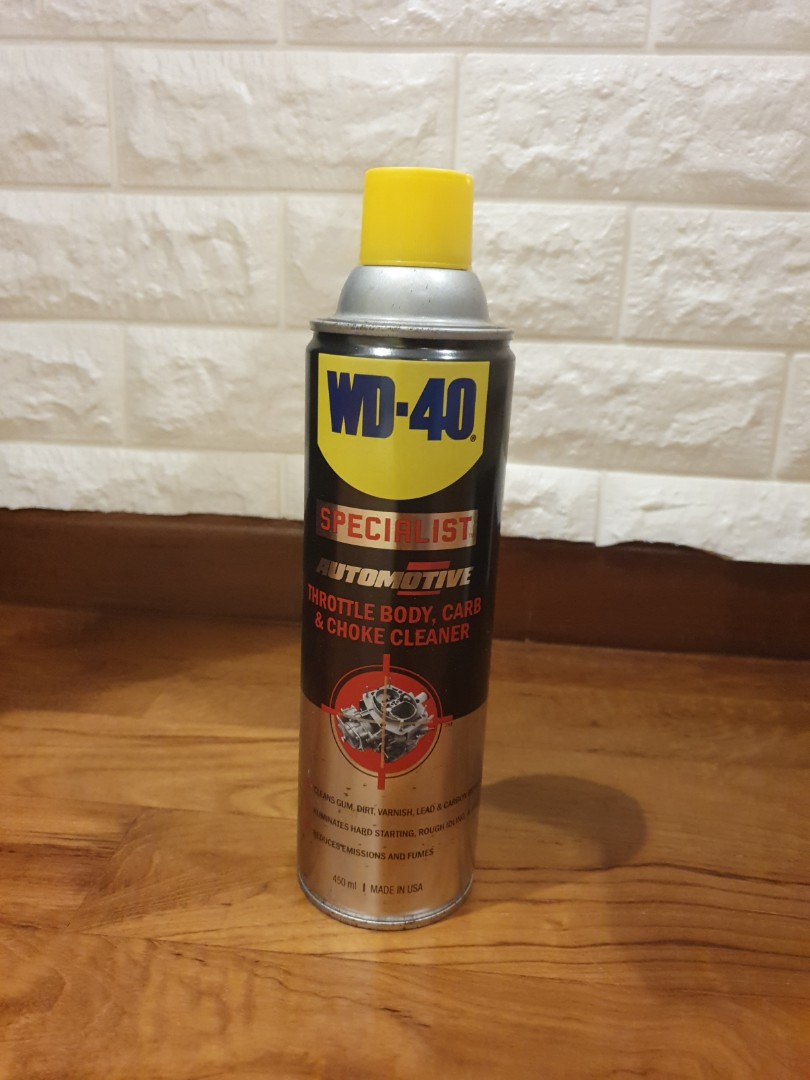 WD40 Throttle body/carb/choke cleaner, Car Accessories, Accessories on