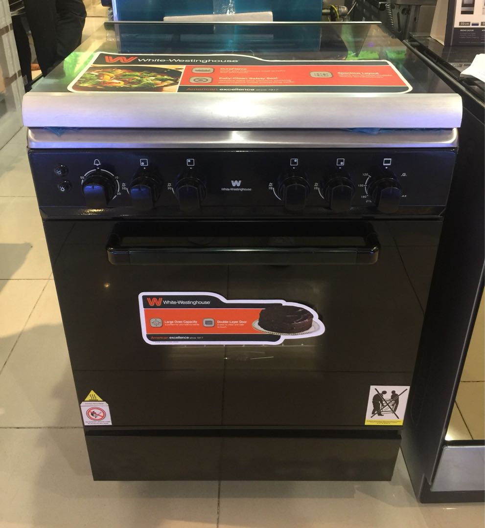 WHITE WESTINGHOUSE 60cm 4burners SALE, TV & Home Appliances, Kitchen