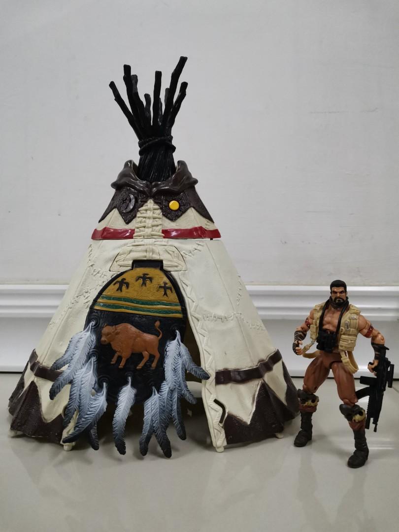 1 18 Red Indian Teepee Diorama Gi Joe Star Wars Marvel compatible