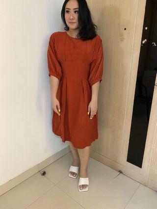 Editors Market Terracotta Dress