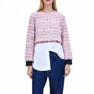 Zara tweed top