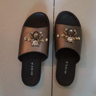 REPRICED Minka bejewelled sandals