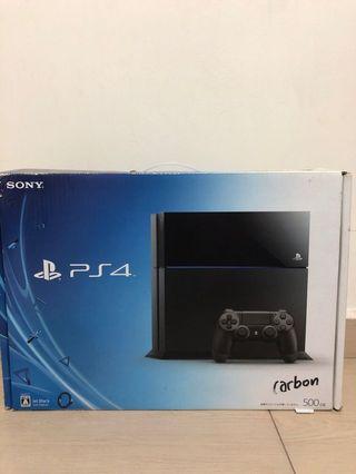 Sony PS4 500gb carbon