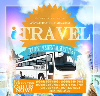 TOURIST BUS FOR RENT / BUS FOR HIRE / SHUTTLE SERVICE