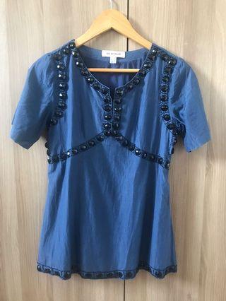 Chloe top with beads