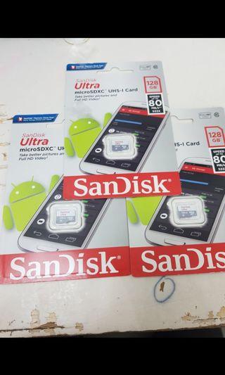 Sandisk 128GB SD CARD