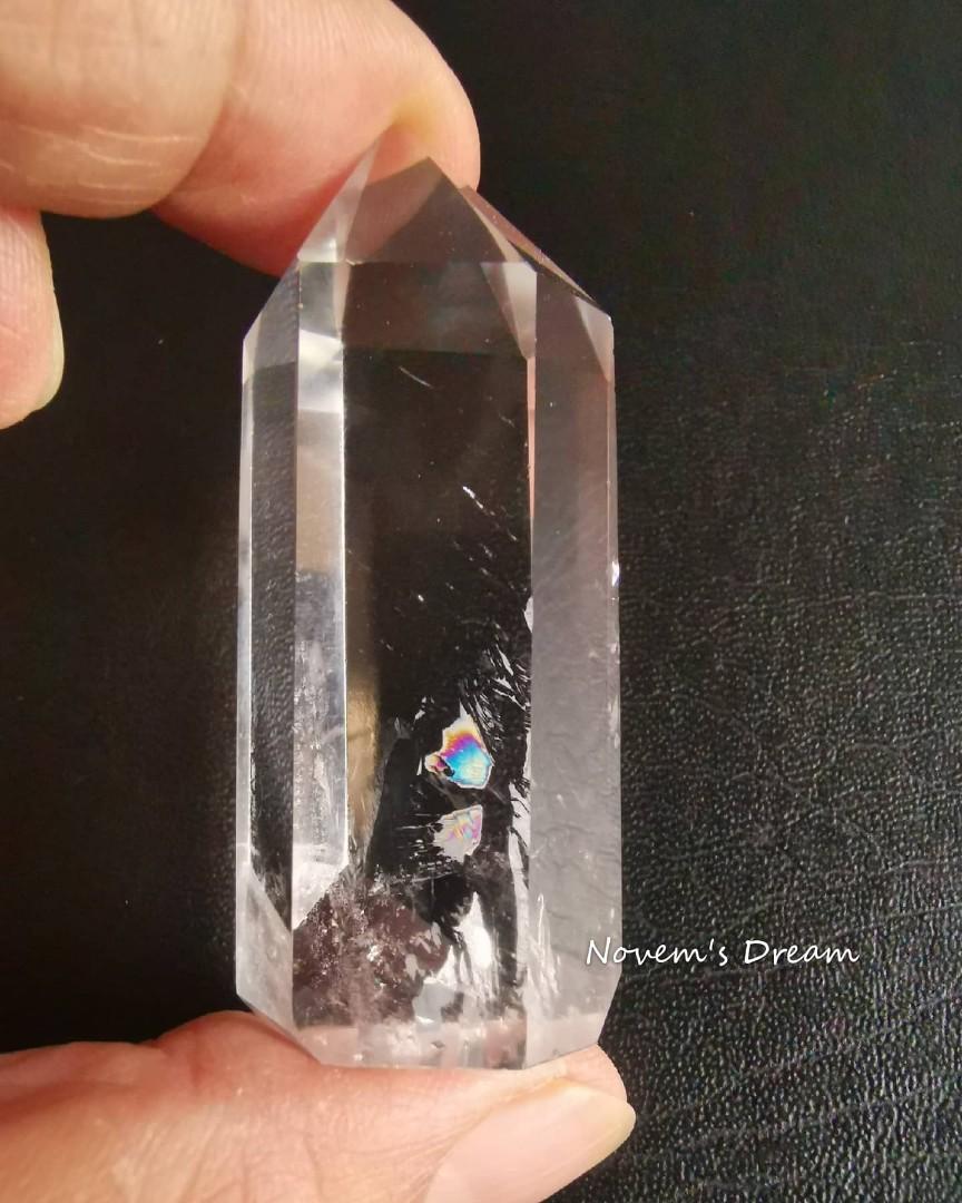 白水晶柱 Quartz Crystal Pillar 興趣及遊戲 手作 自家設計 工藝用品及工具 Carousell