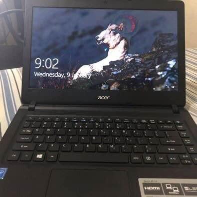 Acer Aspire Es1 432 Series Midnight Black Electronics Computers Laptops On Carousell