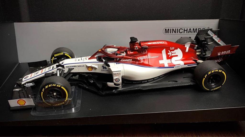 Kimi Raikkonen 2019 Alfa Romeo Ferrari 1 18 F1 Model Race Car Minichamps 110 190007 Not Exoto Bbr Looksmart Toys Games Bricks Figurines On Carousell
