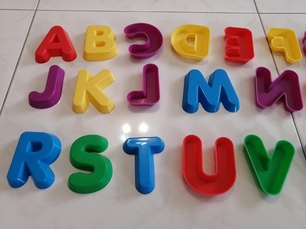 Alphabet Moulds, Hobbies & Toys, Toys & Games on Carousell