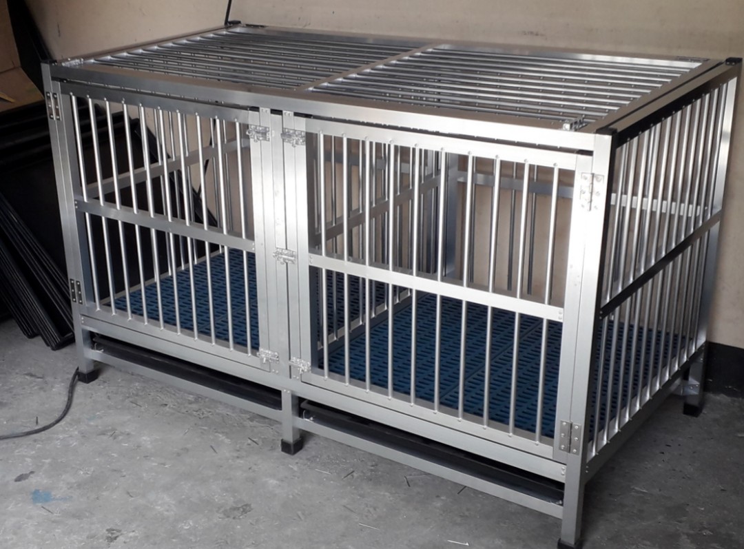 aluminum dog kennel