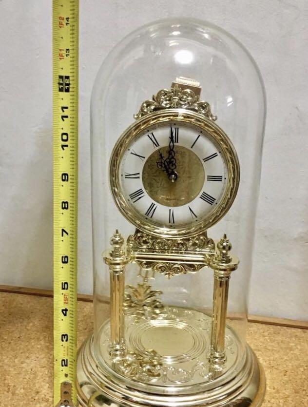 Anniversary Clock (table clock) (Category: Clocks) located in Makati City. Submitted by tomypom (Listing ID 278348315, Image 3). Description: Selling my vintage table clock collection 4,999 each. Authentic and working. With torsional pendulum working. .