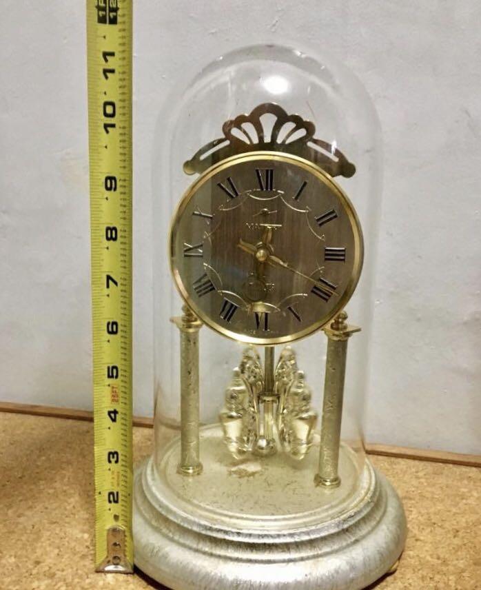 Anniversary Clock (table clock) (Category: Clocks) located in Makati City. Submitted by tomypom (Listing ID 278348315, Image 2). Description: Selling my vintage table clock collection 4,999 each. Authentic and working. With torsional pendulum working. .