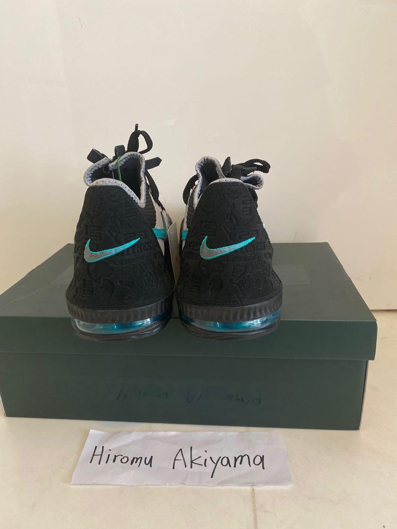 Atmos x LeBron 16 Low Clear Jade Men s Fashion Footwear Sneakers on Carousell